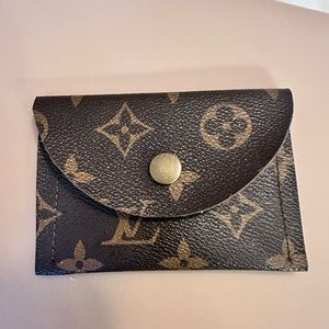 Recycled LV coin pouch